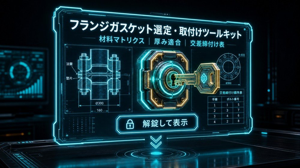 フランジガスケット 8