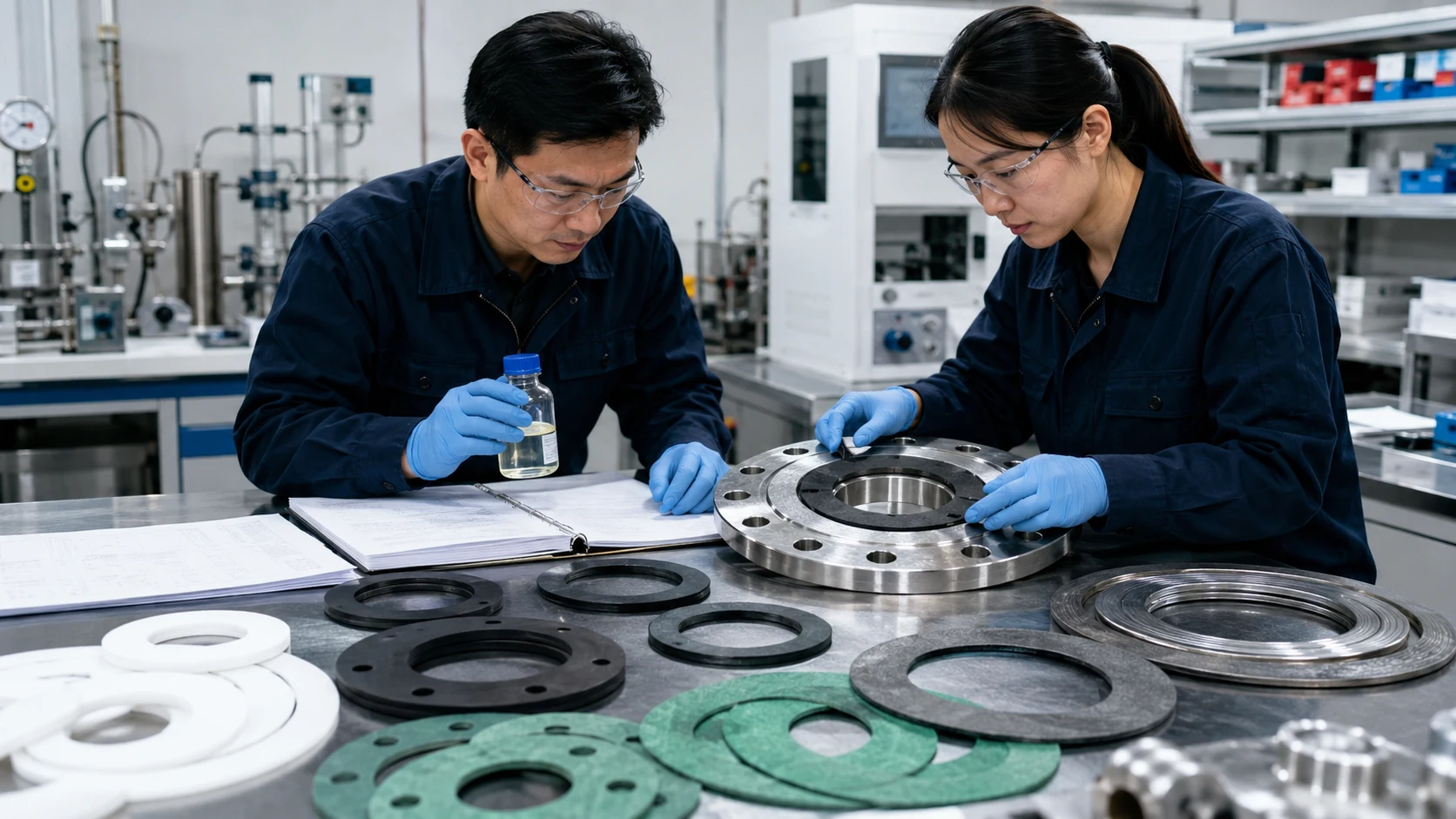 Process for Re-validating PTFE, Rubber, Graphite Fiber, and Metal Gaskets Based on Medium Conditions