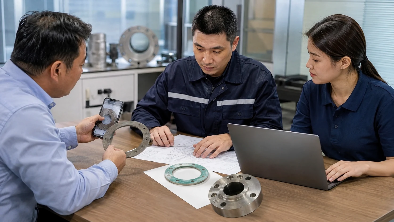 The Five-Step Process for Flange Gaskets: From Providing Information, Completing Operating Conditions, Selecting Models, and Quoting to Prototype Production