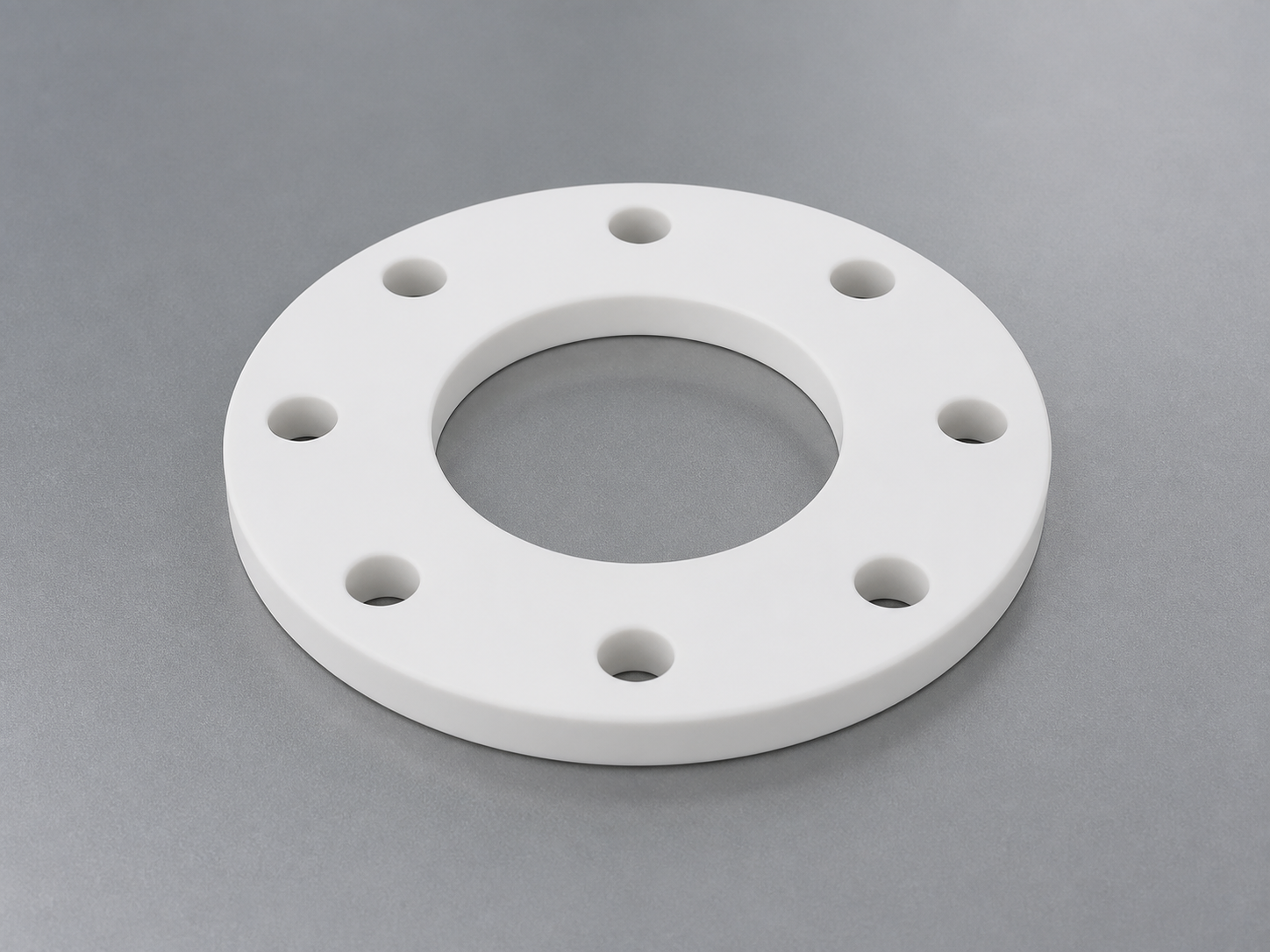 PTFE 鐵氟龍法蘭墊片實品